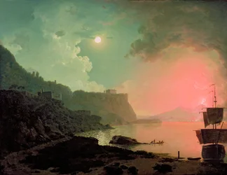 Vesuv von Posillipo, ca. 1788